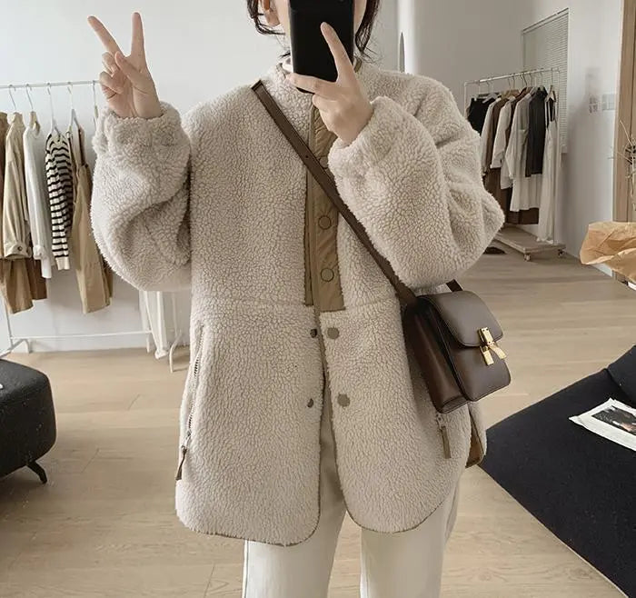 CM | Cosy Oversized Jacket para mujer