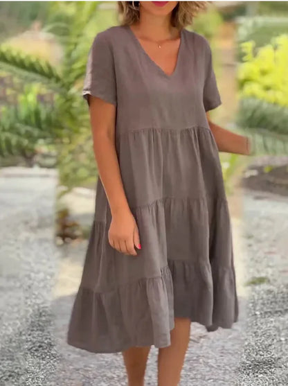 Suave y sofisticado Vestido
