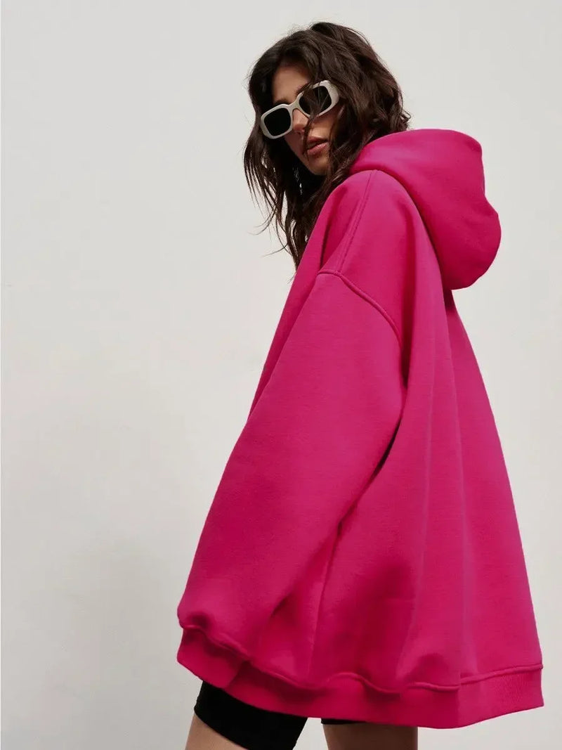 Refinado y radiante Sudadera con capucha