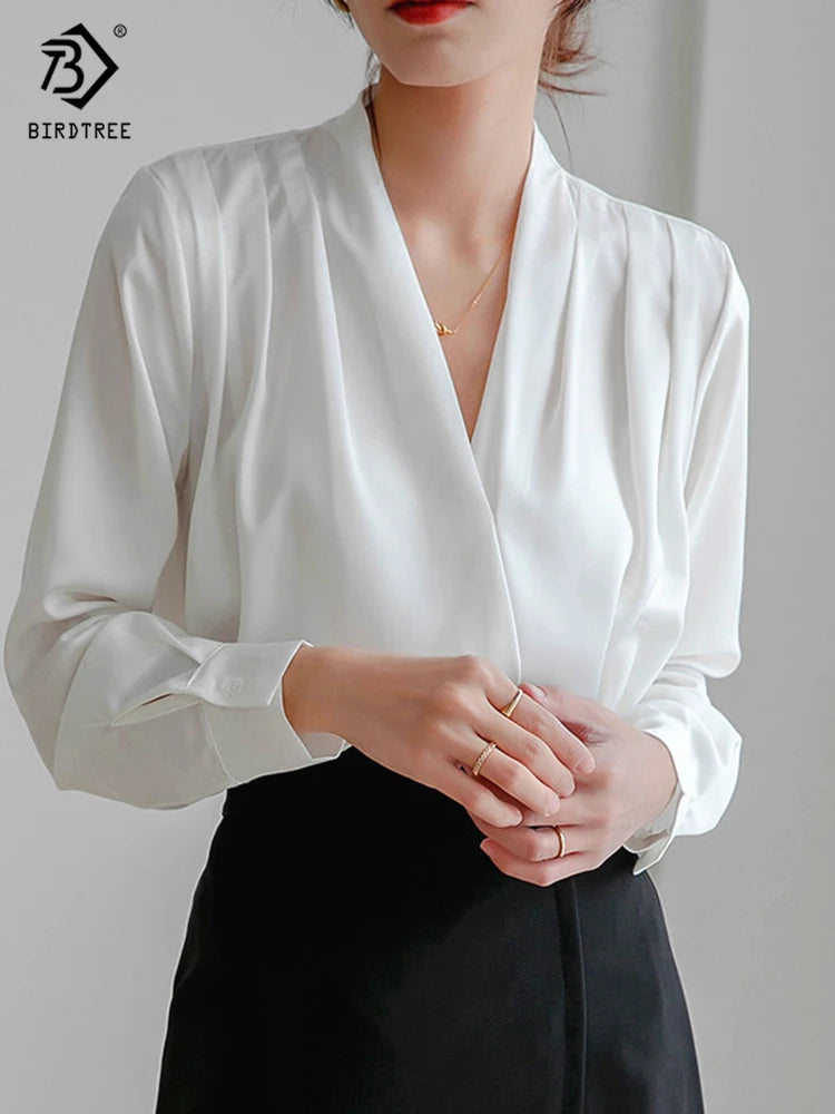 Fresco y femenino Camisa