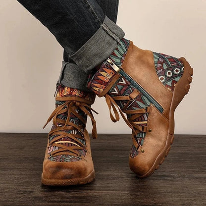 KL | Botas boho con cordones