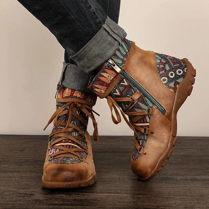 KL | Botas boho con cordones