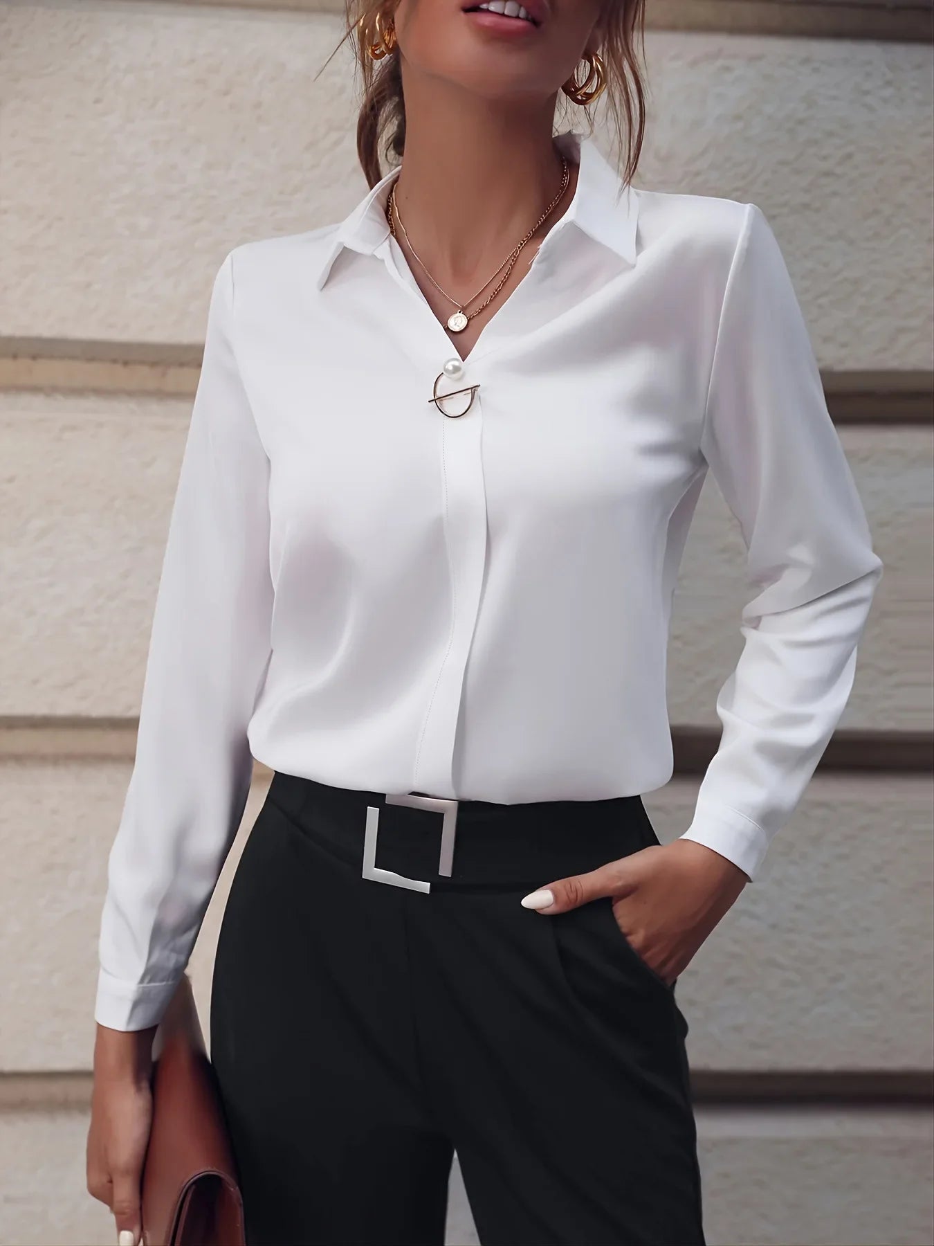 Elegante y con estilo Camisa