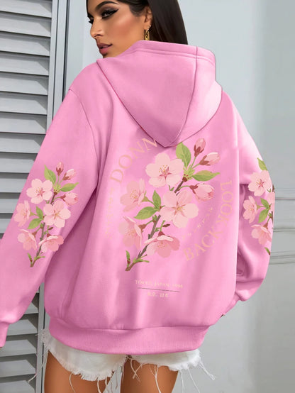 Sutil y elegante Sudadera con capucha