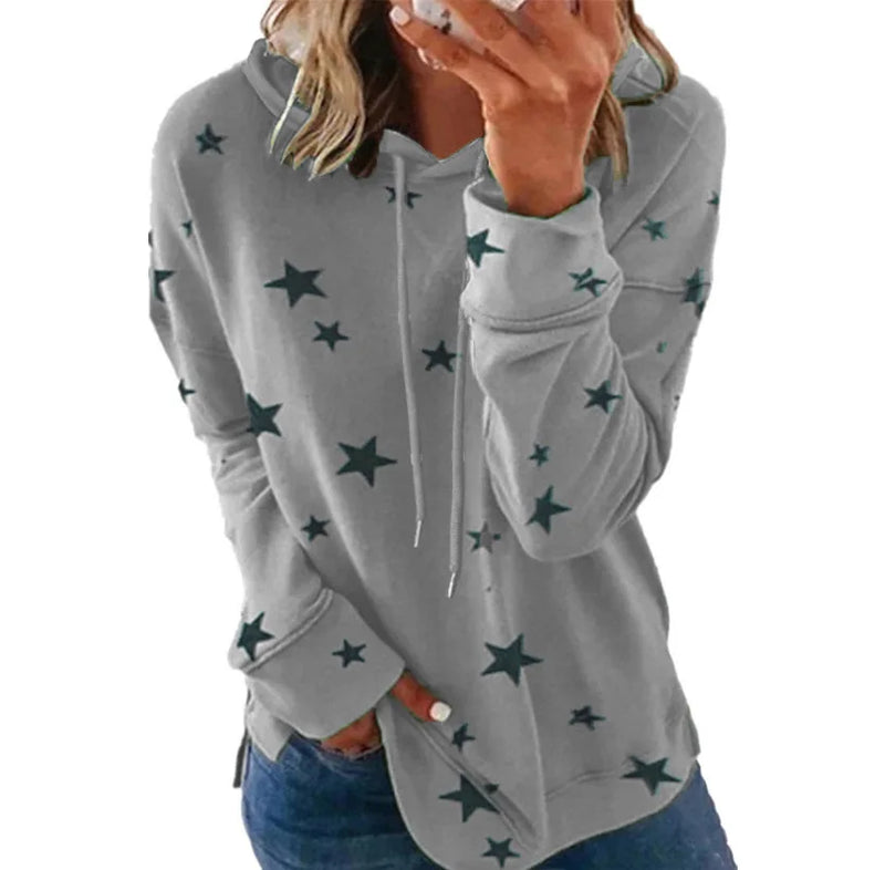 Fresco y casual Sudadera con capucha