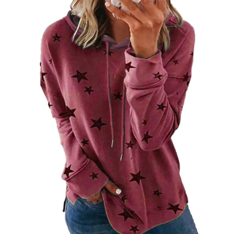 Fresco y casual Sudadera con capucha
