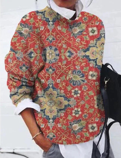CM | Camisa floral de moda
