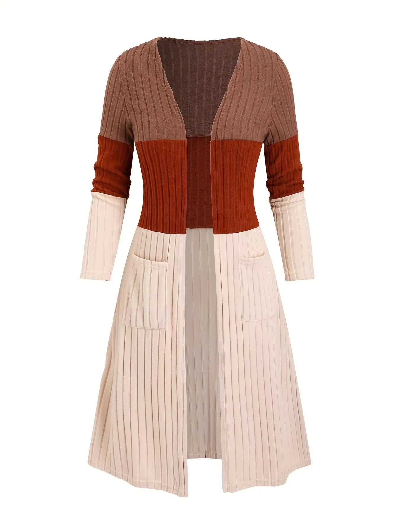 Acogedor y chic Chaqueta de punto