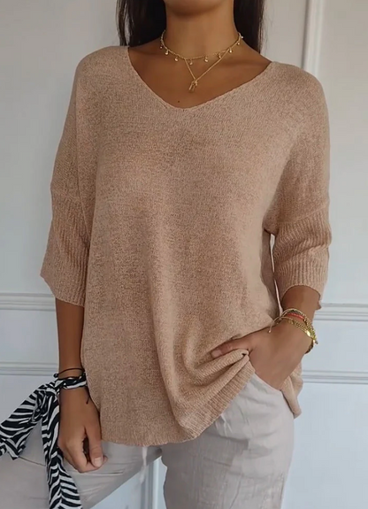 KL | Camisa con mangas semilargas