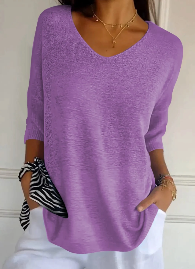 KL | Camisa con mangas semilargas