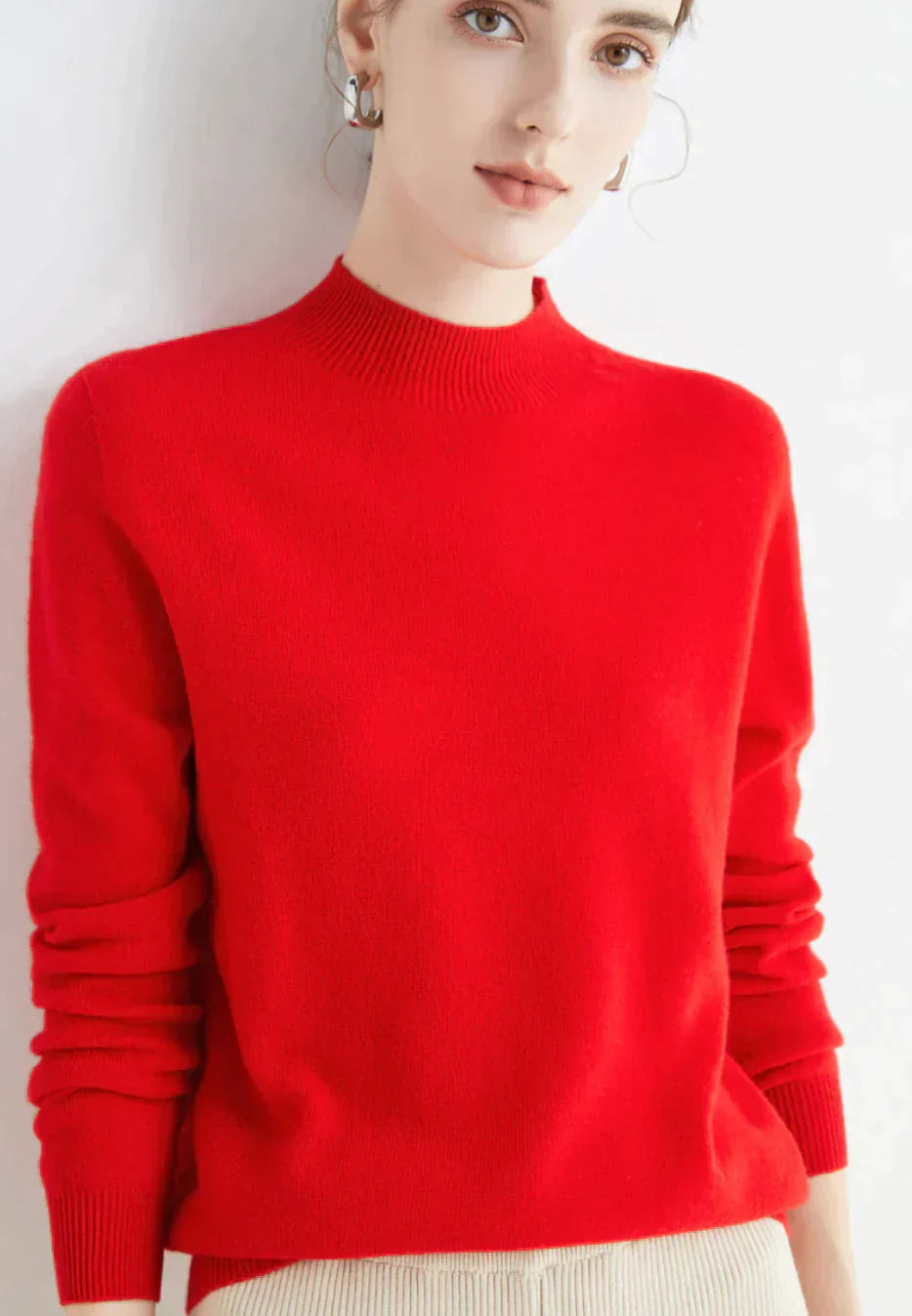 Suéter de estilo vintage atemporal