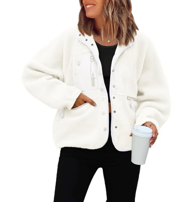 Chaqueta de diseño grácil