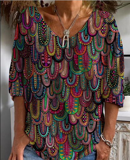 KL | Blusa relajada y elegante