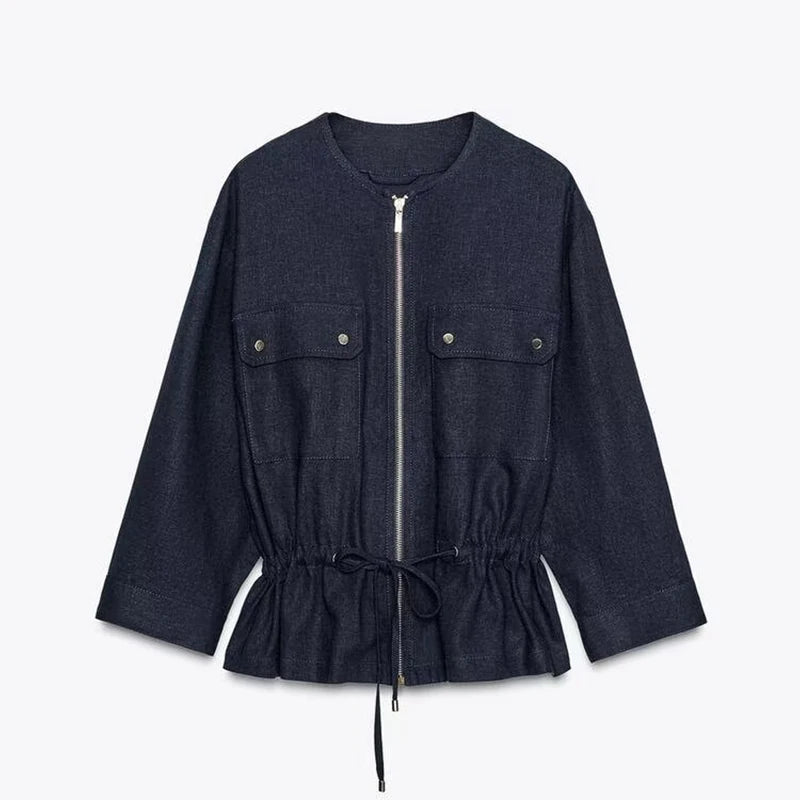 Con estilo sin esfuerzo Chaqueta