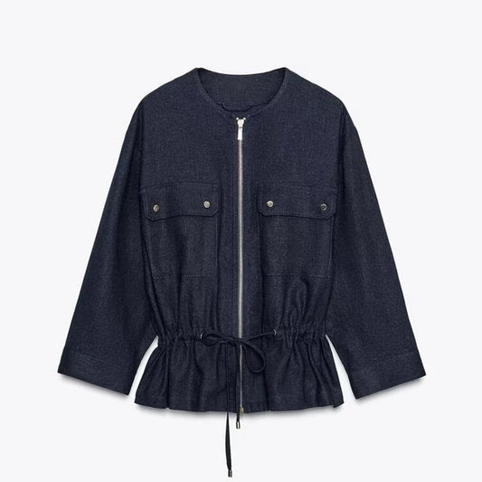 Con estilo sin esfuerzo Chaqueta