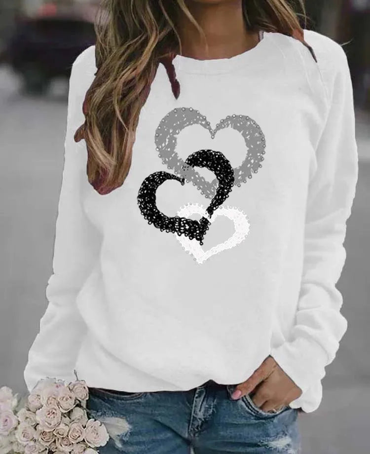 Sutil y elegante Sudadera con capucha