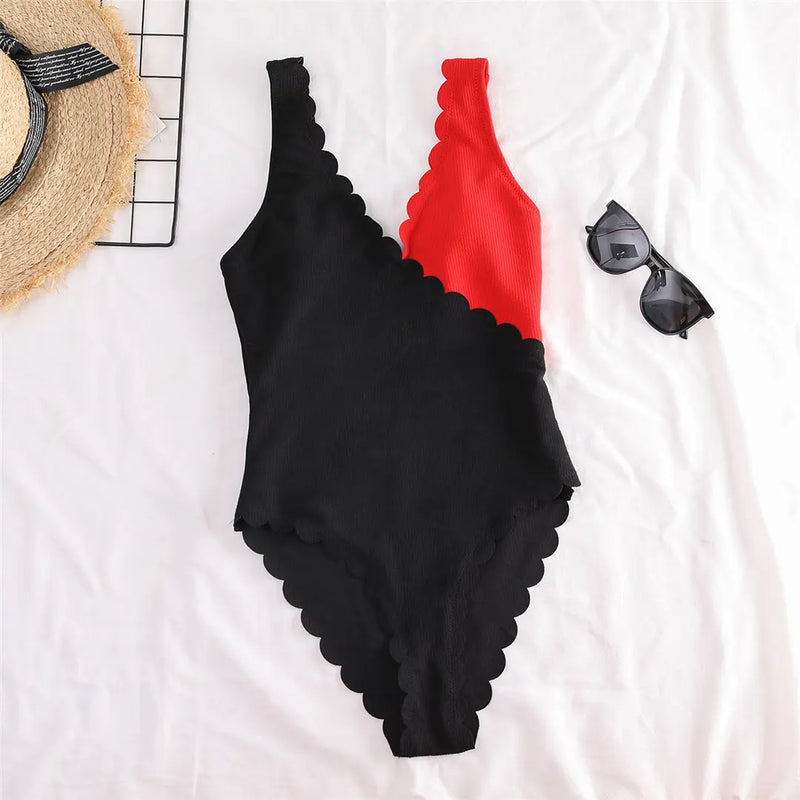 Refinado y radiante Traje de baño