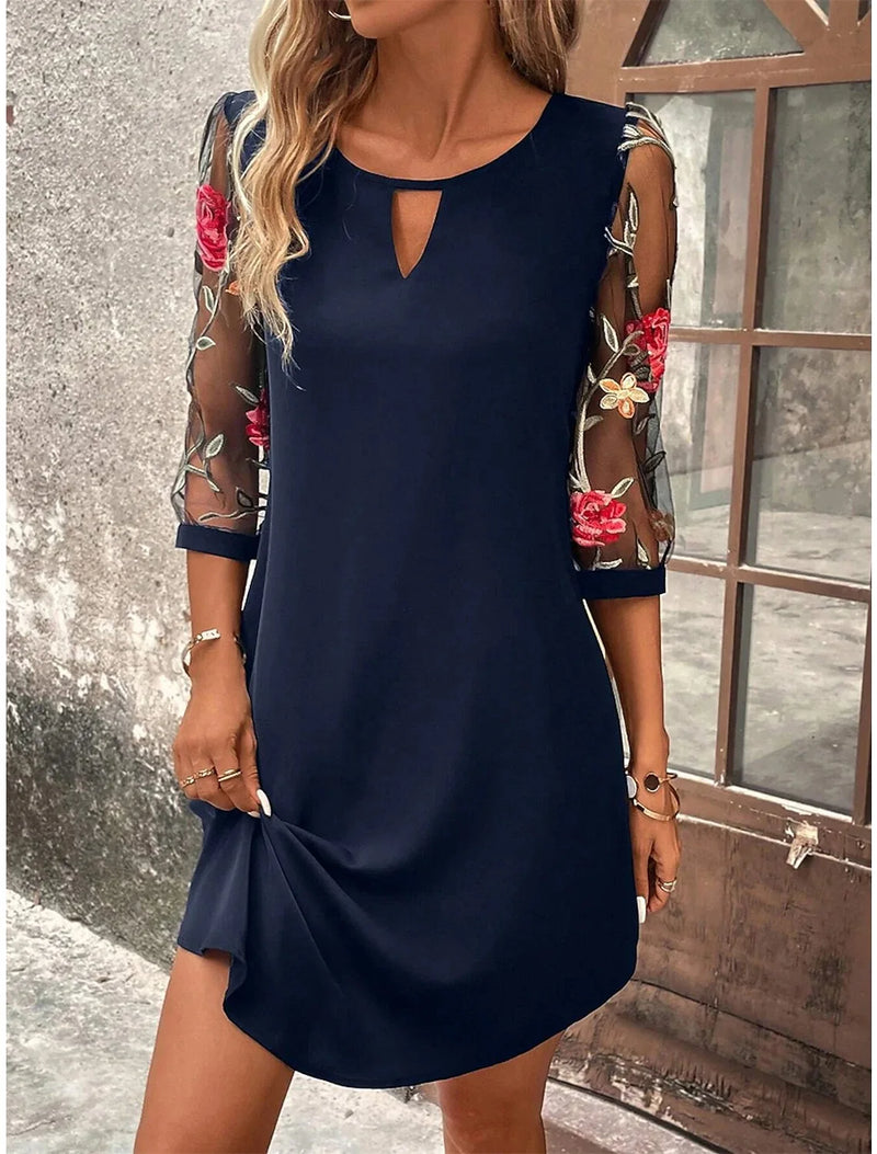Refinado y radiante Vestido