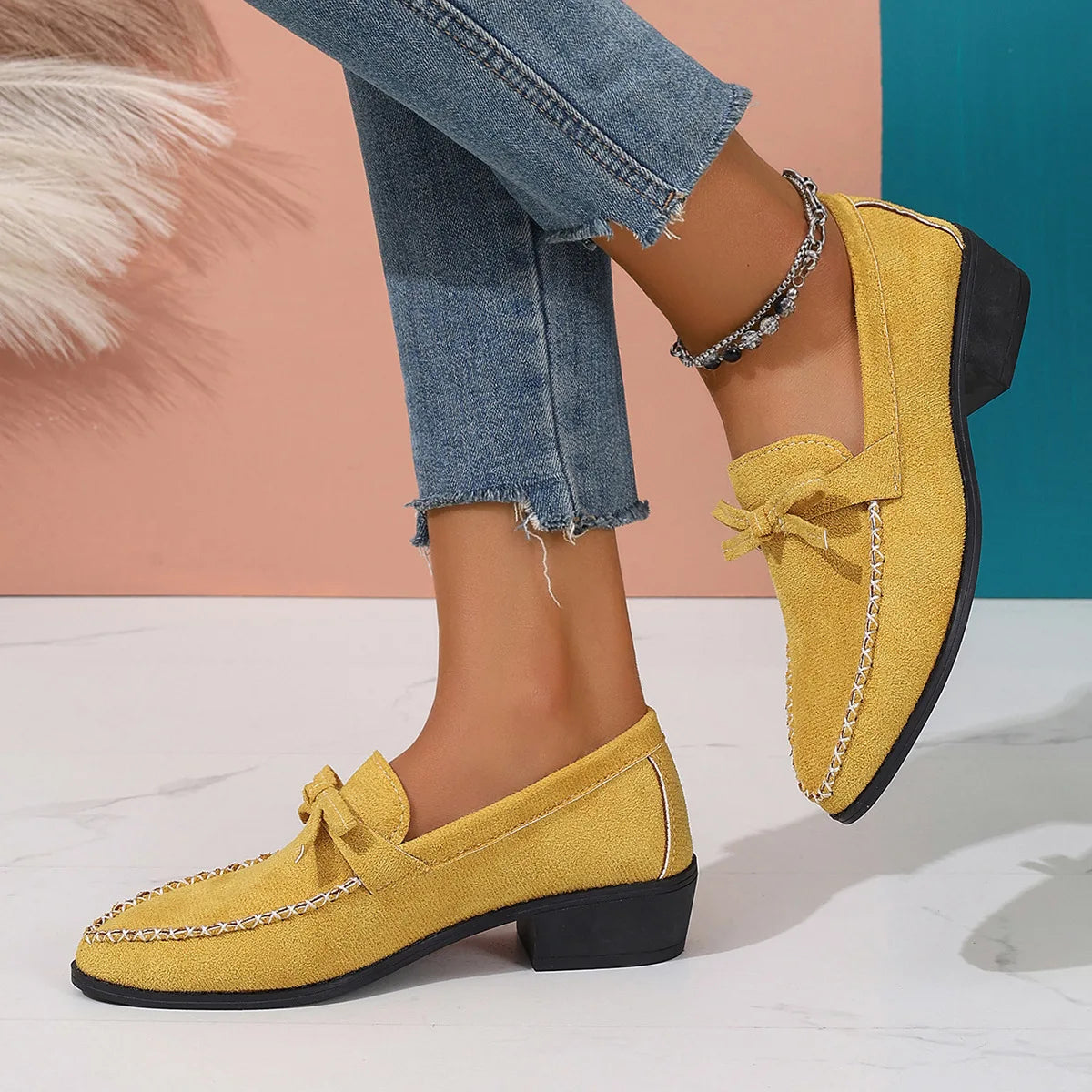 Ortopédico Mocasines elegante y de apoyo