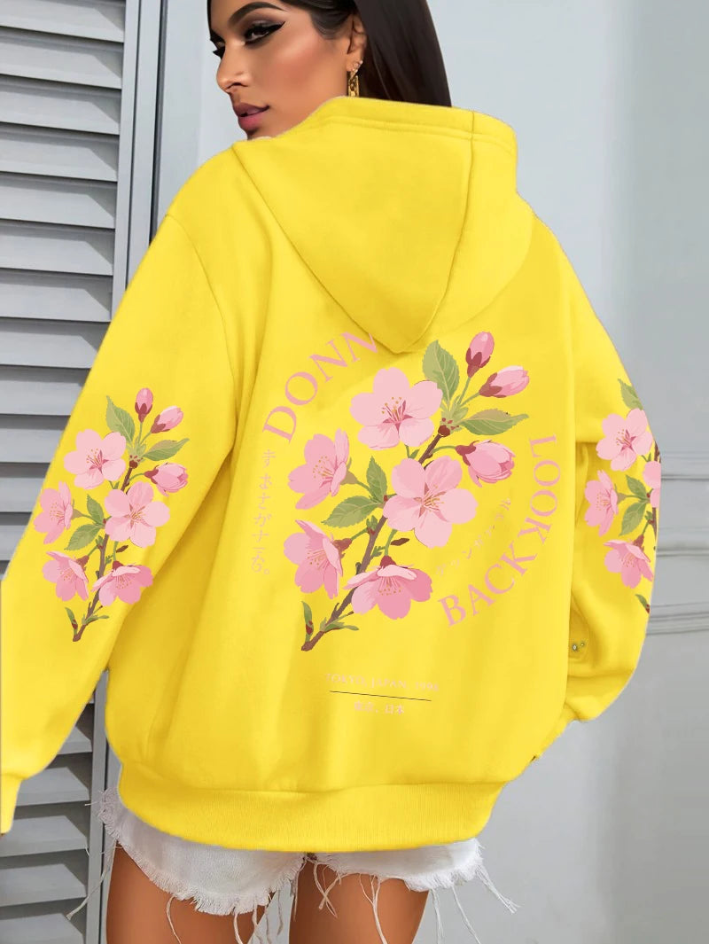 Sutil y elegante Sudadera con capucha