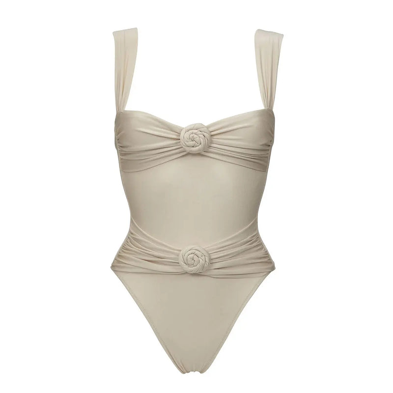 Inspired Bathing Suit With a Contemporary Edge