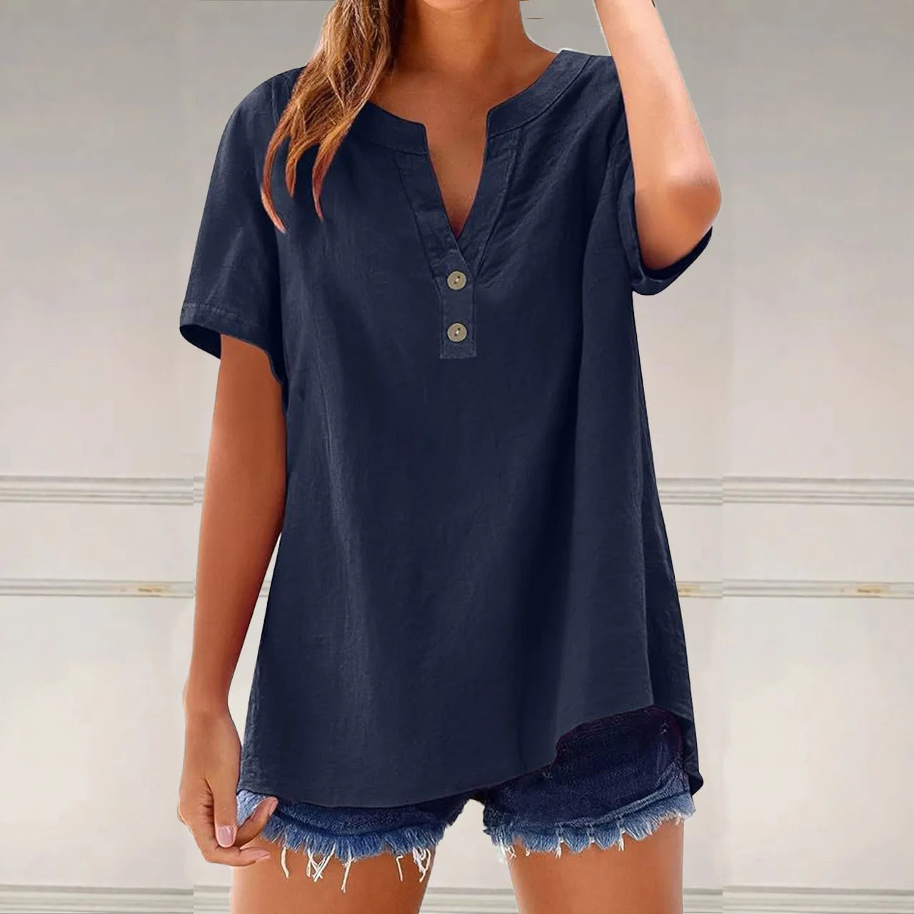 Moderno y minimalista Camisa