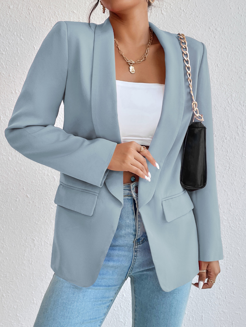 CM | Blazer liso para mujer