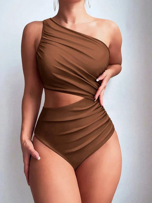 Beautifully Finished Monokini in a Timeless Design