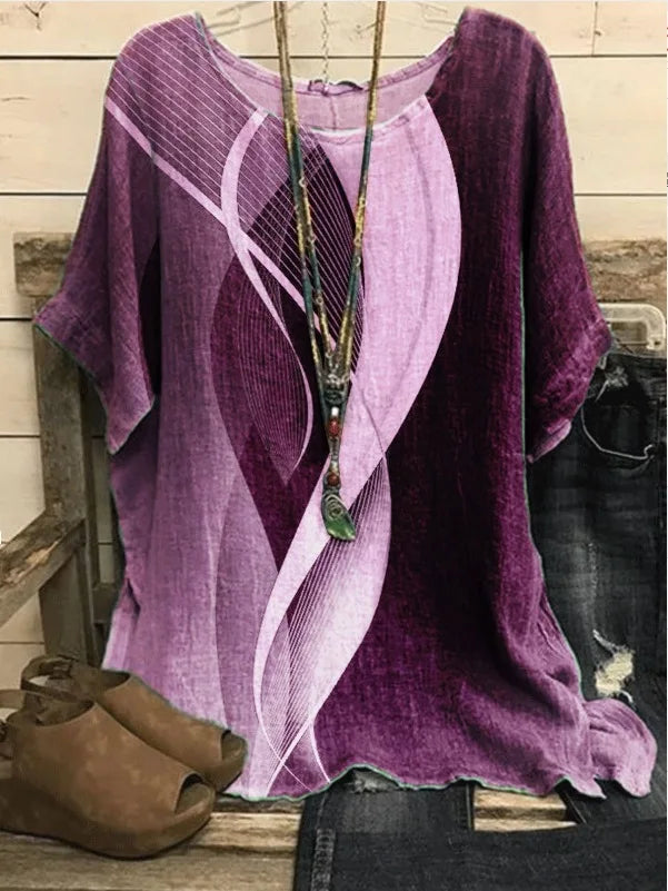 Refinado y radiante Camisa