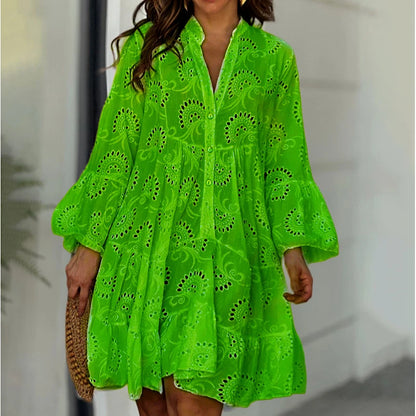 Fresco y femenino Vestido