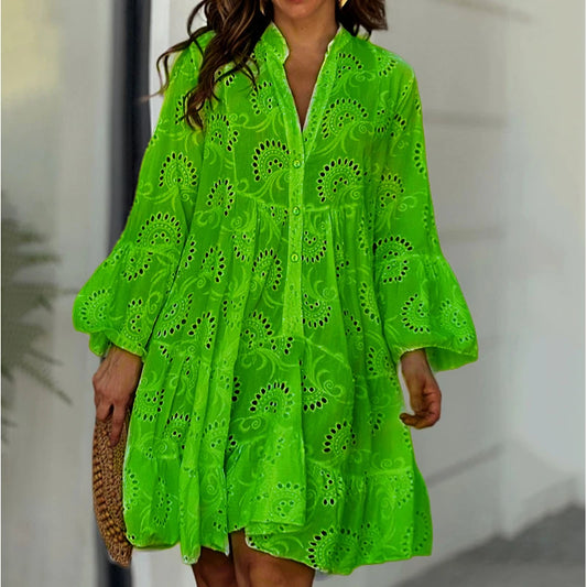 Fresco y femenino Vestido