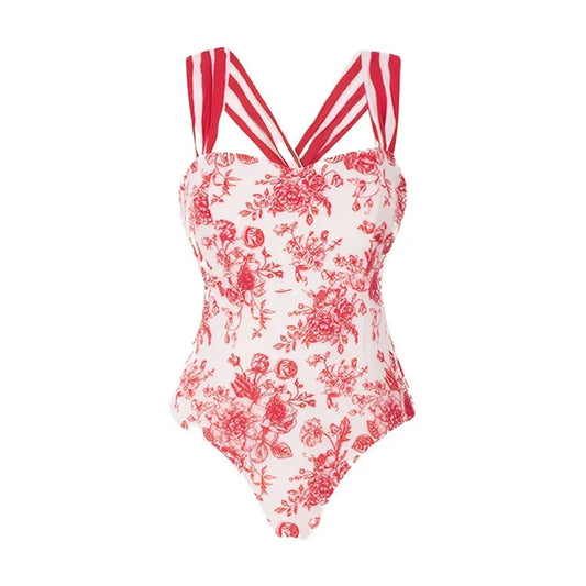 Beautifully Finished Bathing Suit in a Timeless Design