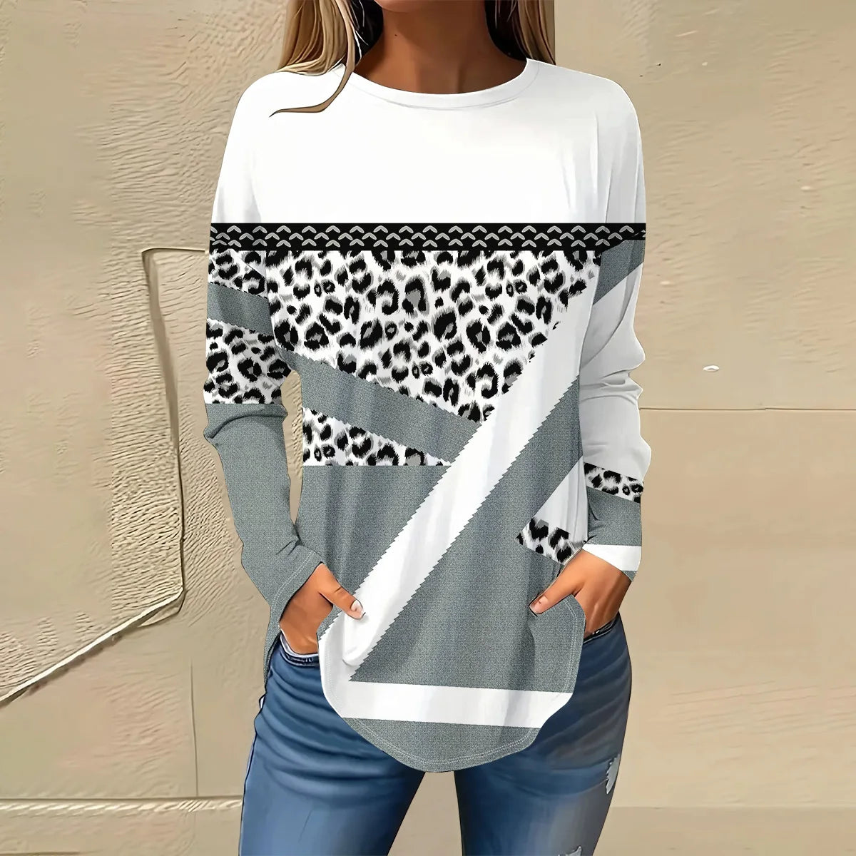 Moderno y minimalista Camisa