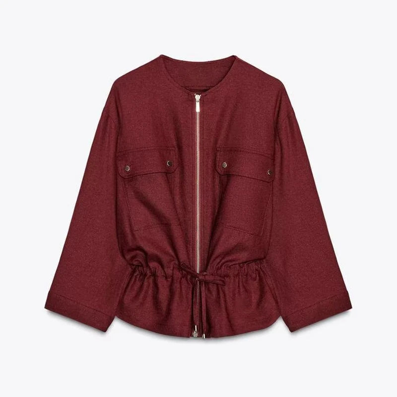 Con estilo sin esfuerzo Chaqueta