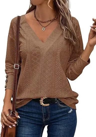 Fresco y femenino Camisa