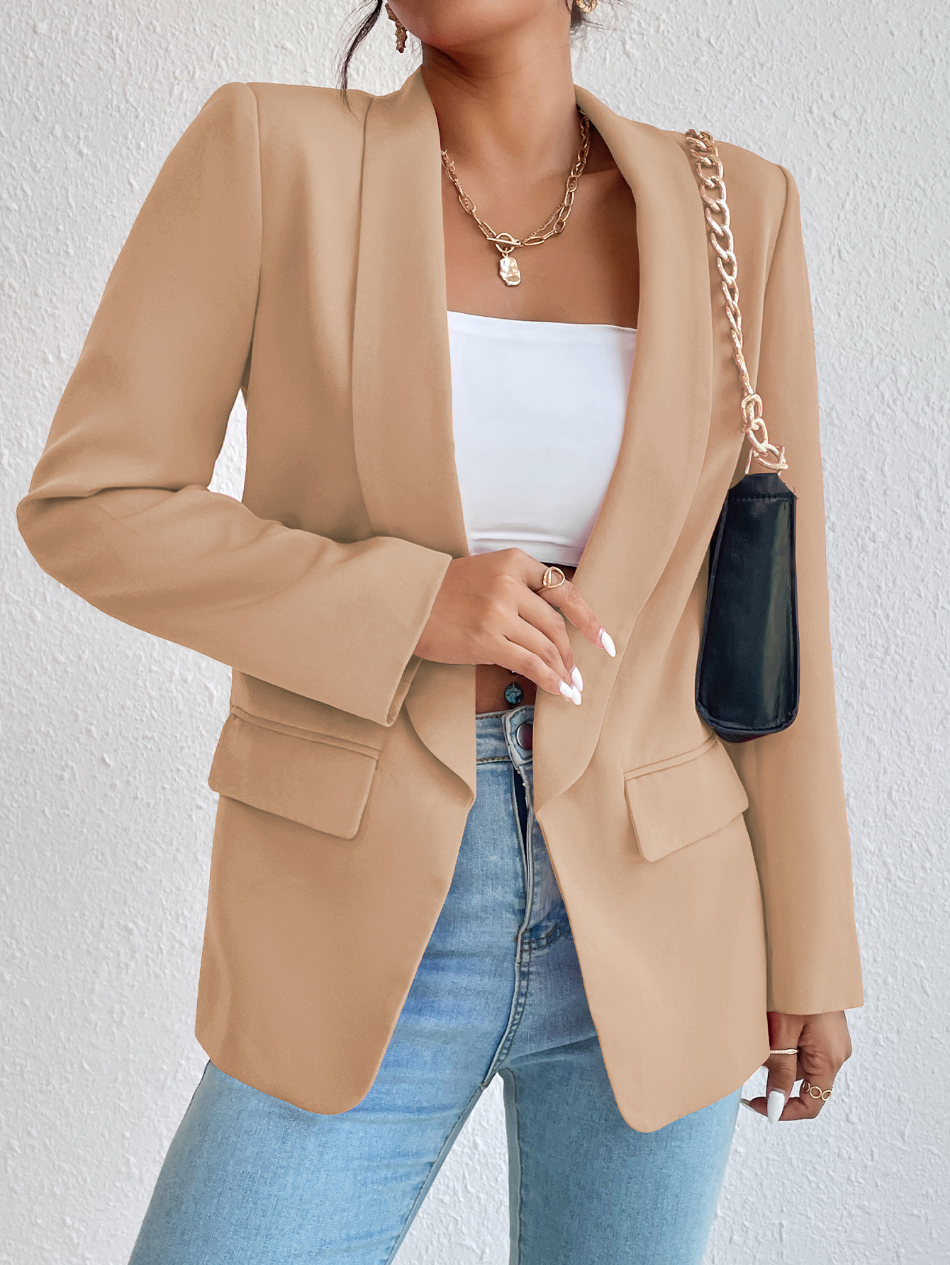 CM | Blazer liso para mujer