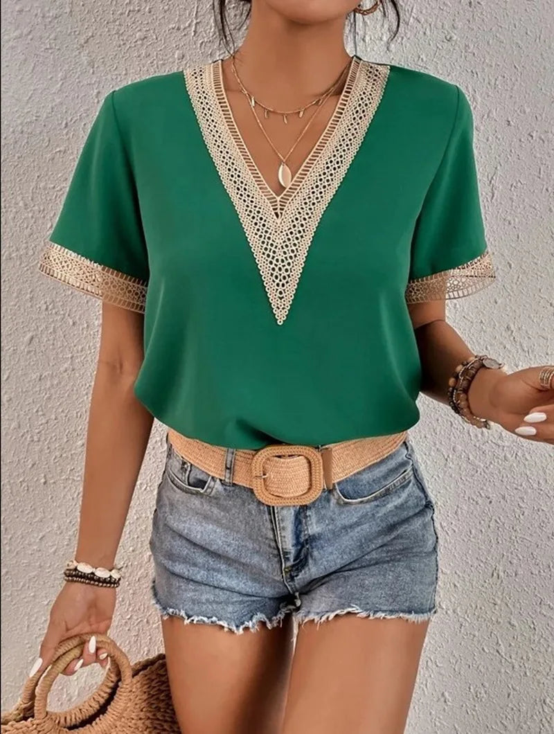 Moderno y minimalista Camisa