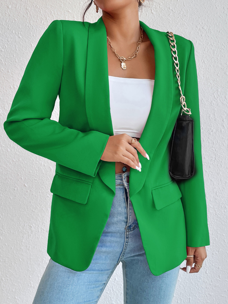 CM | Blazer liso para mujer