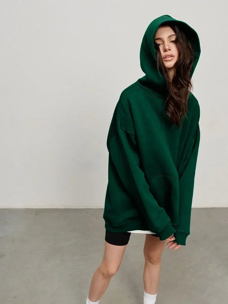 Refinado y radiante Sudadera con capucha