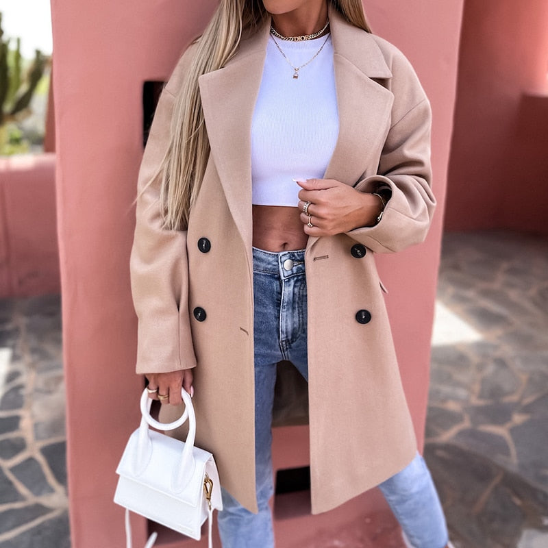 CM | Chaqueta oversize de algodón