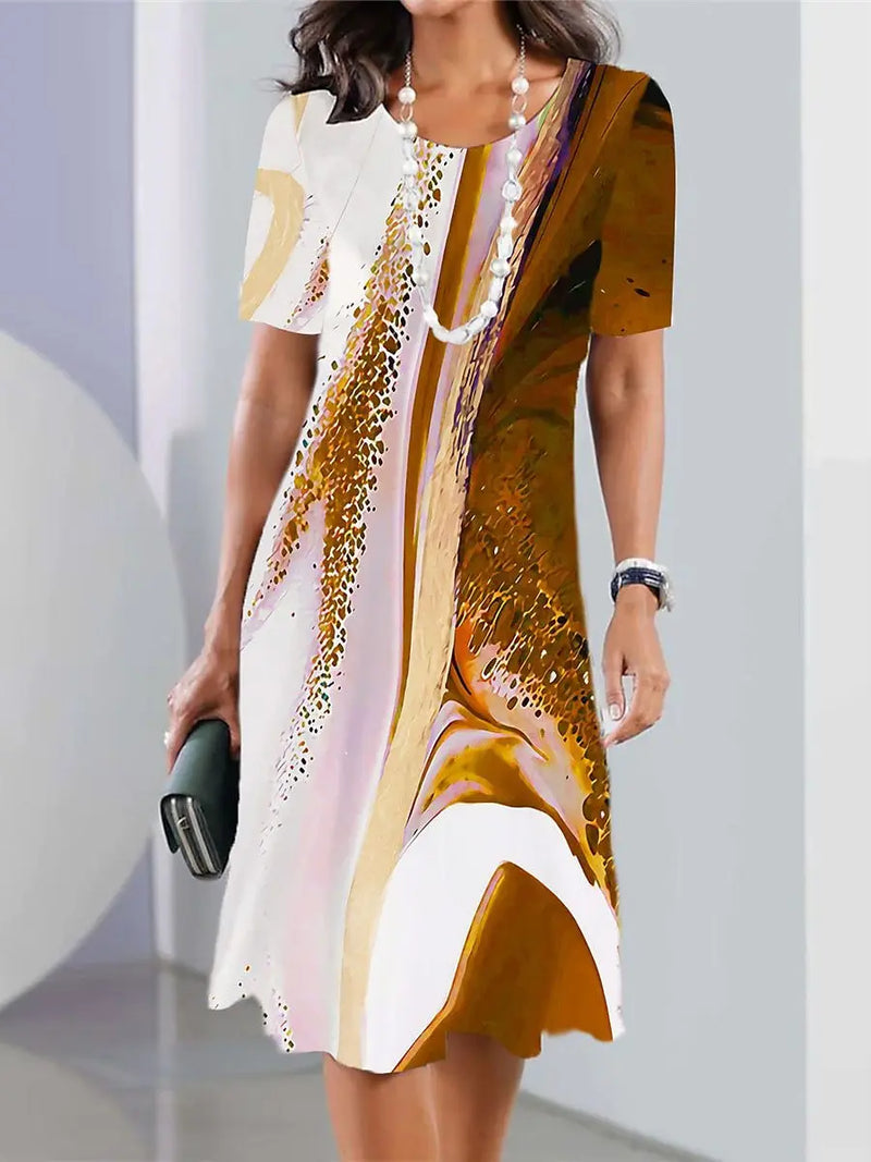 KL | Vestidos de mujer con estampado vintage