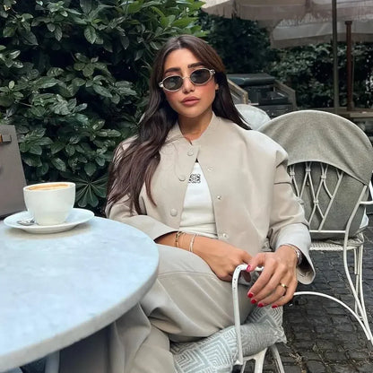 Chaqueta bellamente confeccionado