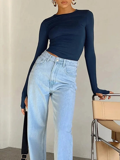 Moderno y minimalista Camisa