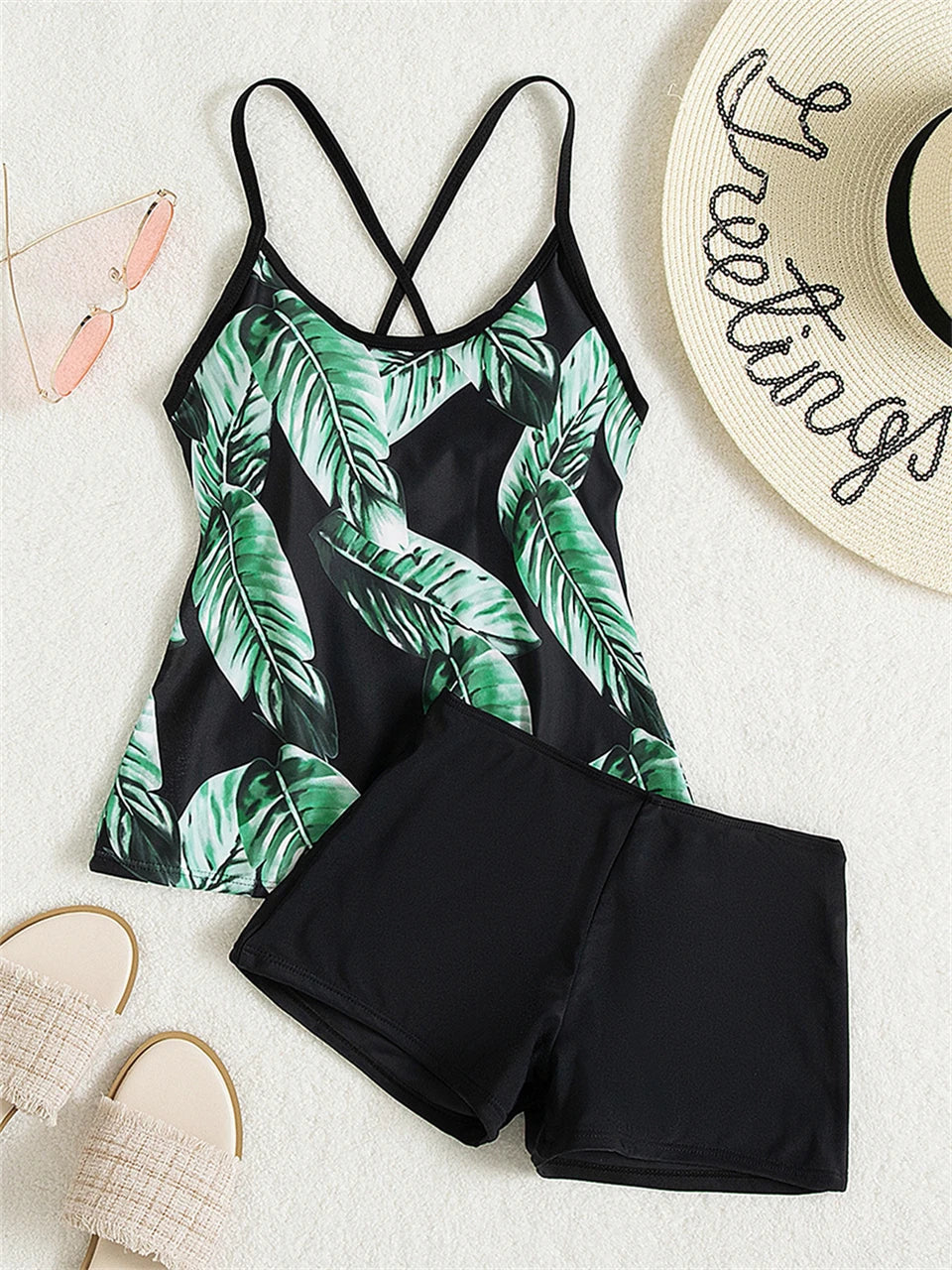 Beautifully Finished Swimsuit in a Timeless Design