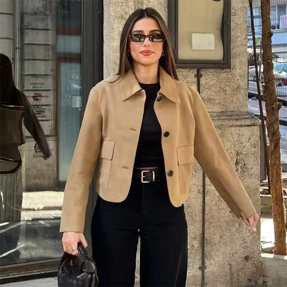 Chaqueta bellamente confeccionado