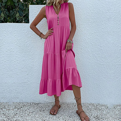 Fresco y casual Vestido