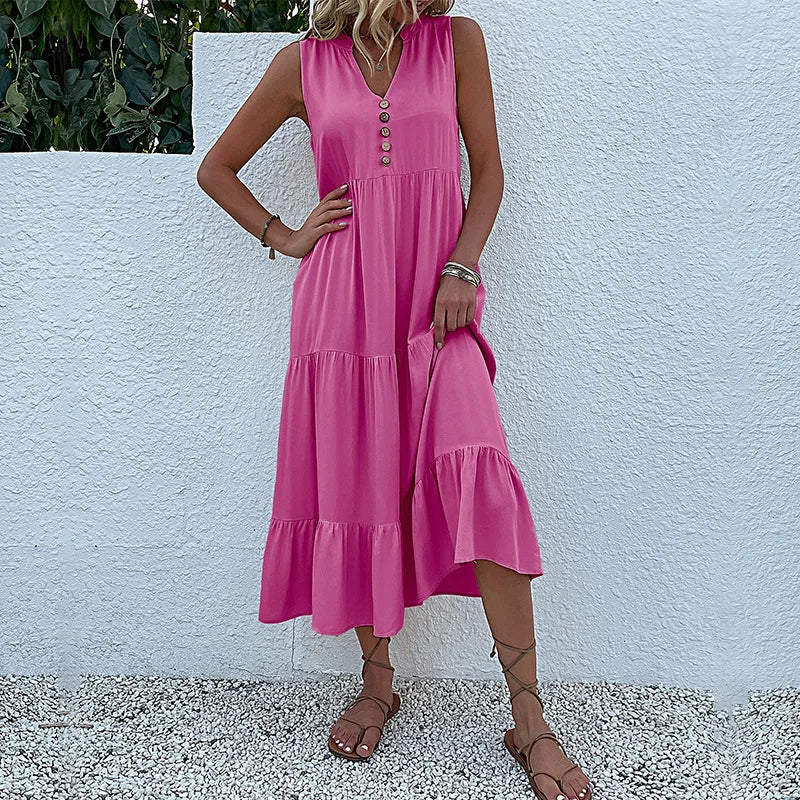 Fresco y casual Vestido