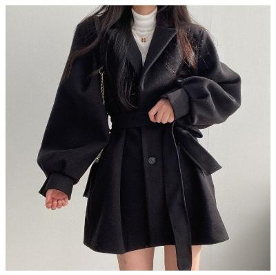 CM | Chaqueta con cinturón Chic para mujer