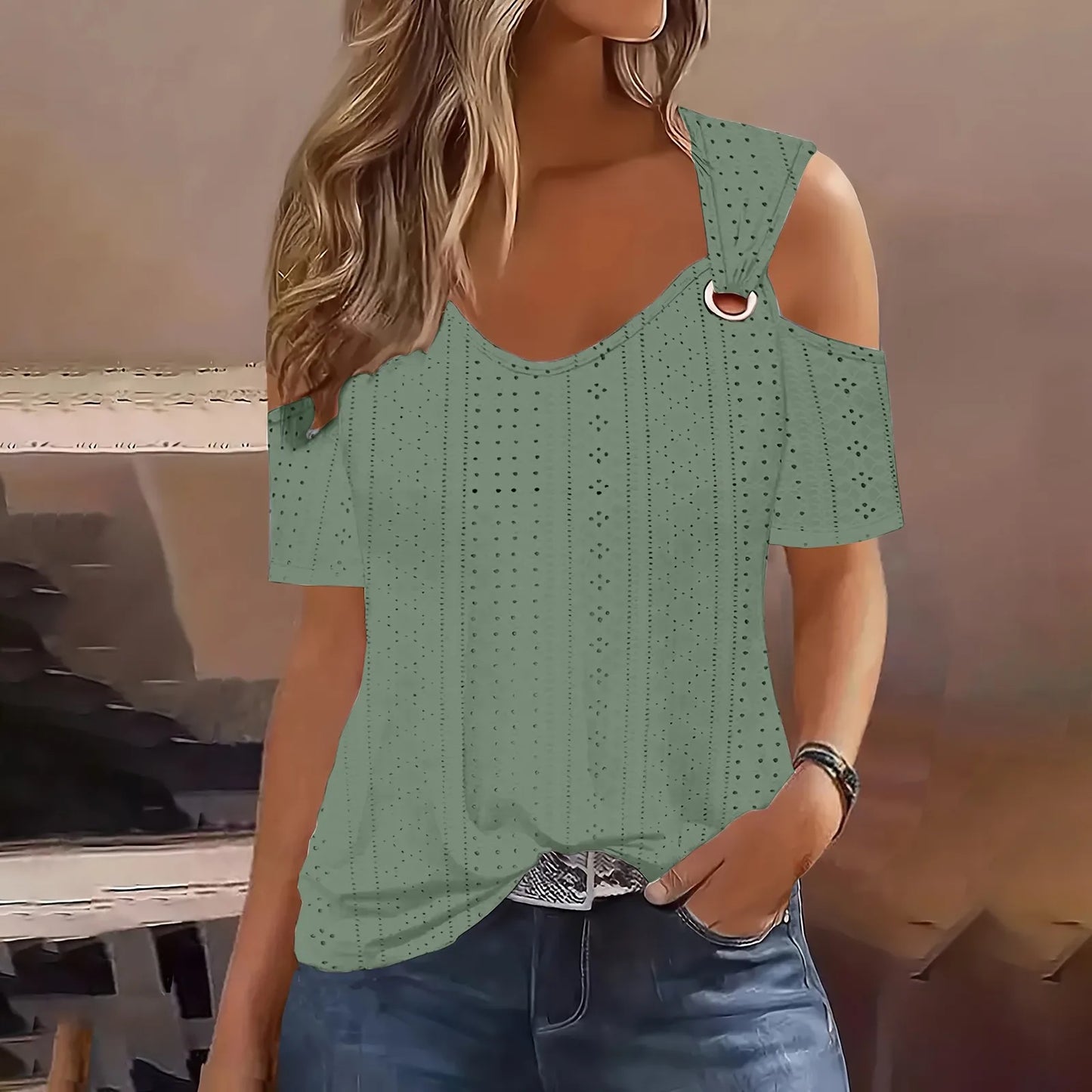 Fresco y casual Blusa