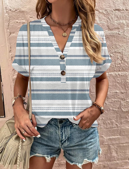Fresco y femenino Camisa